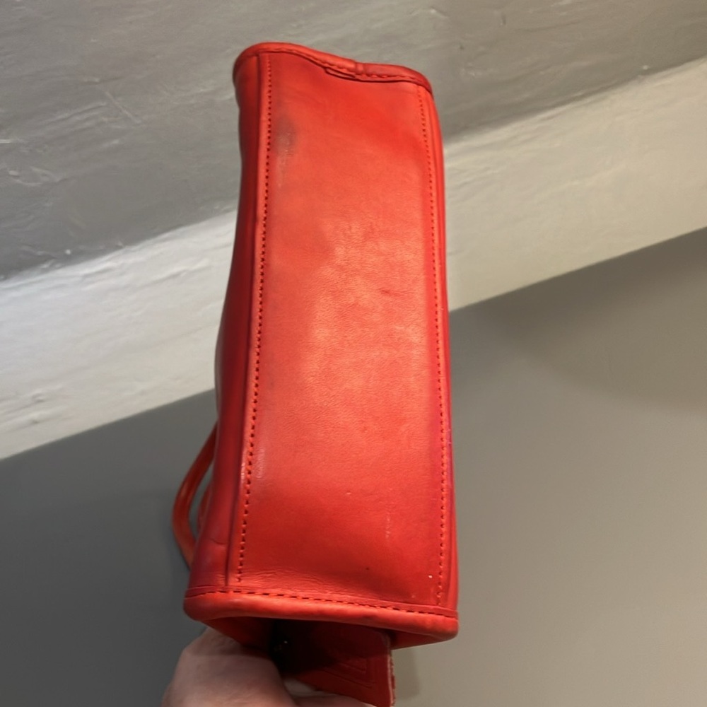 Coach Vintage Dinky Tote 9690 Red - Picture 13 of 13